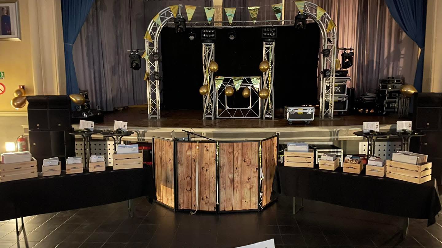 Installation DJ pour événement MK Animations