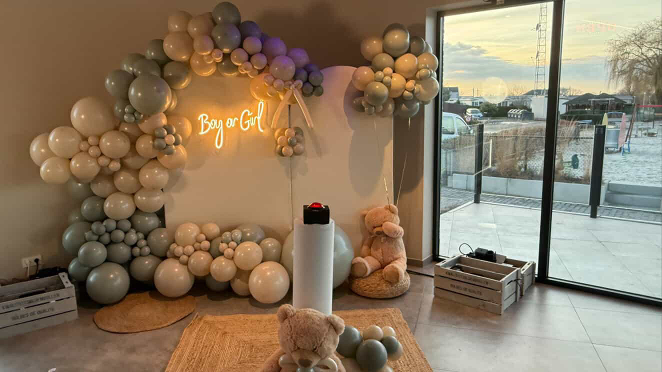 Décoration de ballons pour événement